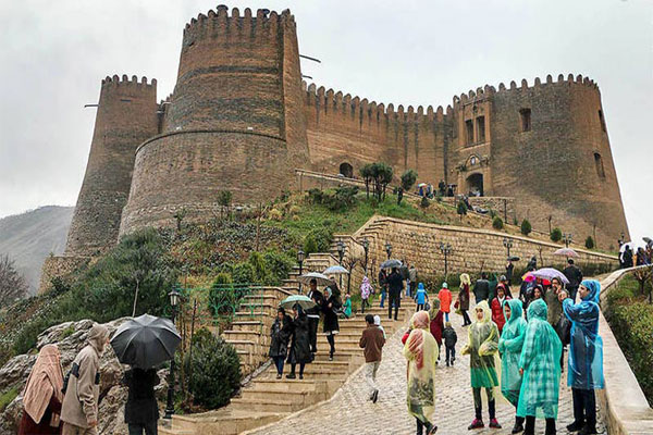 Faak Ol Aflak Castle. Inbound Persia Travel Agency.